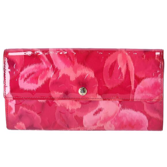 Louis Vuitton Sarah Monogram Ikat Wallet M90022 Rose Indian Pink - Picture 1 of 6